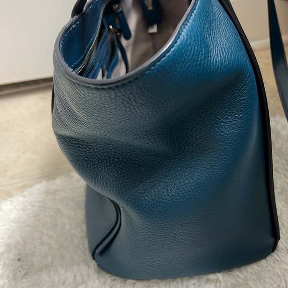 👜 Michael Kors Large Whitney Tote/Shoulder Bag in Vista Blue - Picture 7 of 13